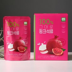 100% 그대로 유기농 핑크석류 70ml 10포, 단품, 단품
