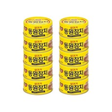 동원에프앤비 동원참치 라이트 스탠다드 참치 150g, 10개