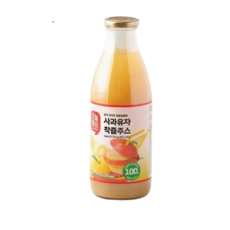 오늘좋은 사과유자 착즙주스 (1L), 5개, 1L