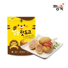 짱죽 (쌀과자 증정)어린이 수제 쌀눈핫도그(10개입), 1세트