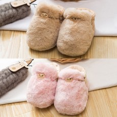 셀러지유 기모추가신발 신생아다 초생만월 보온신발 가을 계절 발싸개 두꺼운 순면 코튼 융 소프트 밑창