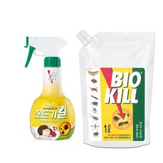 동성 비오킬 진드기킬 370ml +비오킬 1리터 살충제 먼지다듬이 베드버그 스프레이, 2개, 1개