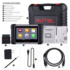 자동차진단기 자동차 차량 스캐너 배터리 체크 autel maxicom mk808bt full obd2 진단 도구 코드 리더 전문 검사 엔진 abs srs dpf oil, 1개