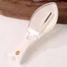 생선 껍질 브러시 스케일러 강판 빠른 분해 칼 청소 필링 스크레, 4.beige, 1개