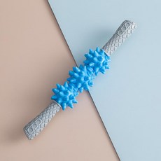 폼롤러 근육 마사지 허리 이완로드 경추 롤러 다리 프레스 요가 스파이크 고슴도치 볼, 푸른