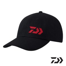 다이와 기본형 볼캡 낚시모자 DC-8123W, 블랙