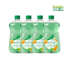 [은나노스텝] [알뜰리필세트] 시즌3 다용도 1100ml * 4개