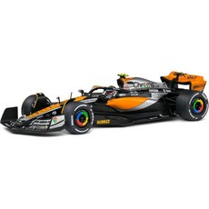 솔리도 1:43 맥라렌 MCL60 오렌지 L.노리스 그레이트 브리튼 GP 2023, 솔리도 1:43 맥라렌 MCL60 오렌지 L.노리스 그