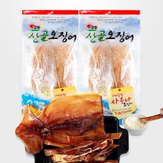 MD 영동산골오징어 찜오징어 몸통 230g 2봉, 2개, 단품