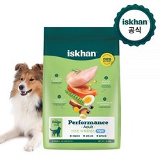  도착보장 이즈칸 독 퍼포먼스 어덜트 6.5kg 유통기한 2024.10 434560, 이즈칸 독 퍼포먼스 어덜트 6.5kg+사료샘플 