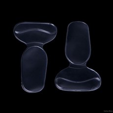 [해외] SILICONE GEL SOFT T SHAPE HEEL STICKER WEAR PROOF ANTI SLIP WITH THICKEN CUSHION SEP26_17, 1개