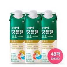 뉴케어 대상웰라이프 당플랜 프로 호두맛 230ml x 48팩, 48개