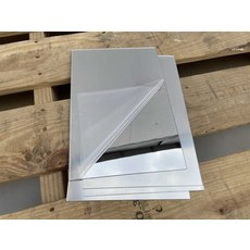 대형전신거울 자체 직사각형 접착 실버 벽 스티커 교실 놀이방 장식 안전 거울 200x300mm
