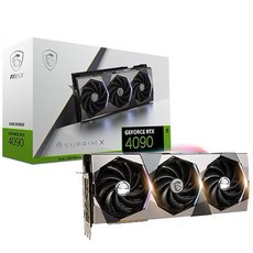 MSI 지포스 RTX 4090 슈프림 X D6X 24GB 트라이프로져3S