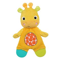 Bright Starts Sn Teethe 봉제 이빨 장난감 기린 신생아, 본상품