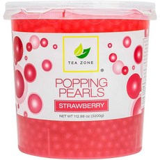티존 팝핑 펄 스트로베리 딸기 Tea Zone Popping Pearls Strawberry, 1개, 1개입, 3.2kg