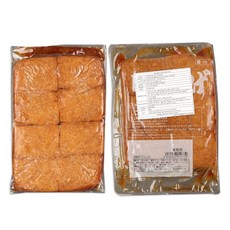 유부초밥 사각유부 조미유부 40매 50매 60매, 650g