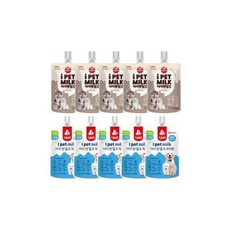 아이펫밀크 180ml 오리지널 5개 + 저지방 5개 (강아지 고양이겸용), 아이펫밀크 180ml 오리지널 5개 + 저지방 5개 (