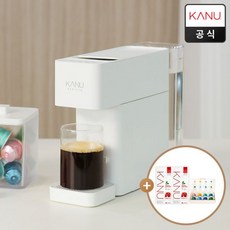 11패들 카누 바리스타 캡슐커피머신 브리즈 파스텔 블루, 머신과 증정품이 별도로 배송됨을 확인했습니다.