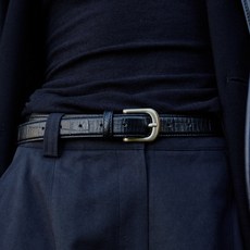 위메농 [배우 이청아 옆집언니 최실장 아이브 안유진 착용]_Sofia classic leather belt