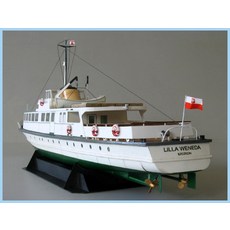 317313 / 1:100 40cm Poland Ferry Ship Fine DIY 3D Paper Card Model Building Sets Construction Toys E
