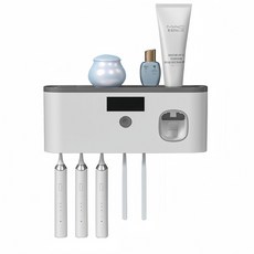 가정용 UV-C LED 수납 칫솔살균기 RA-903 그레이