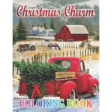 Christmas Charm Coloring Book: 50 Beautiful Christmas theme coloring pages Fun Holiday Scenes Easy... Paperback, Independently Published, English, 9798698710530