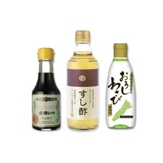 마루칸 스시스+다이쇼 사시미 간장+하치 와사비 세트, 2개