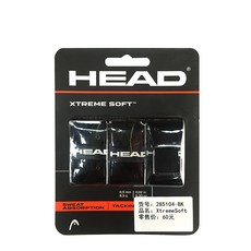 HEAD 하이드 인조가죽 재질 그립 점성 카드 룩 3개, XTREMESOFT 블랙