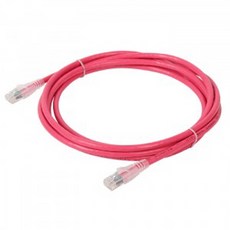 DA-LS6UTPR 0.5M(Category6)-Red(제작상품)/UTP/UTP제작용/랜/네트워크/케이블/랜케이블/컴퓨터부품, 1개