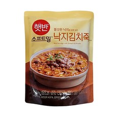 비비고김치낙지죽