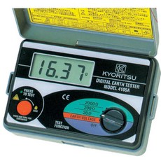 [이라인코리아]_교리쯔-디지털 접지저항테스터기 4105A 200V (1EA) 테스터기 측정기+★★★★★, ▶이제품 구매할게요^^