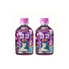 롯데칠성음료 코코리치 포도 280mlx24펫, 24개, 280ml