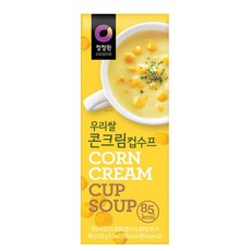 청정원 우리쌀 콘크림 컵수프 60g, 상세페이지 참조