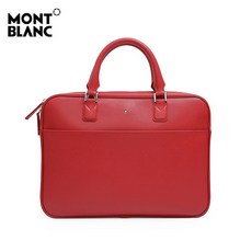 명품 MONTBLANC 몽블랑 118691 사토리얼 서류가방 울트라 슬림 레드