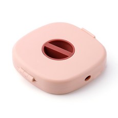 휴대용 선정리함 이어폰줄감개 거치대겸용 DD-12282, 화이트, 화이트