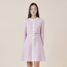 케네스레이디 로시에 라인배색 A라인 원피스 EWOPNL0300