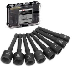 RIMKOLO 마모된나사 림콜로 9피스 육각 볼트리무버 세트 녹슬고 둥글고 손상된 너트 나사 미니 드라이버 이지 아웃 러그 제거기, 9-piece