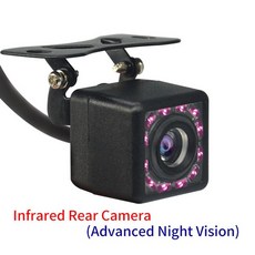 화물차 무선 후방 카메라 대형 트럭 탑차 모니터 sinovcle reverse camera rearview car 적외선 야간 투시경 4812 led 방수 주차 지원 back, 12IR