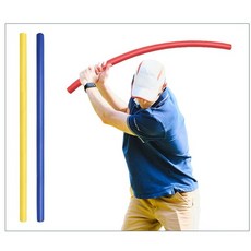골프연습도구 디엠스쿱 골프스윙연습기 골프연습기 스펀지스윙연습기 옐로우