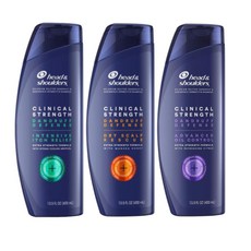 [이라운드몰]헤드앤숄더 클리니컬 스트렝스 샴푸 400ml, 비듬 오일컨트롤 샴푸, 옵션선택