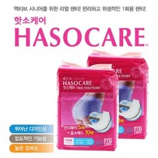 [광진] 핫소케어 여성용요실금 팬티5매( M사이즈 60-90cm)+위생패드10매, 1개, 15매