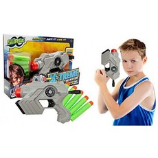 RMS Grafix 서지 X-Treme Dart Blaster 플라스틱 총 세트(폼 글머리 기호 포함)