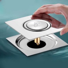 욕실 바닥 배수구 하수구트랩 악취 냄새제거 차단 날파리