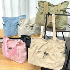 캐주얼 20대 30대 여성 기저귀 숄더백 심플스타일 천숄더백 마트가방 이모