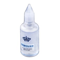 Zeyuan머리 연장 씨실 가발 가발 테이프 퓨전 접착제 본드 리무버 액체 30ml, 1개, 단일상품