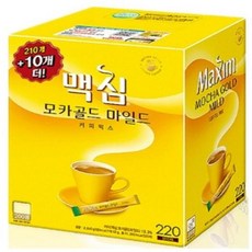 맥심 모카골드 커피믹스 210+10T