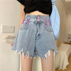 a라인데님반바지