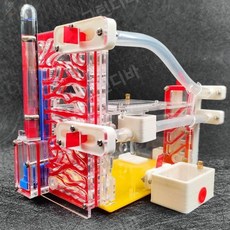 앤트하우스 아파트 아크릴 과학 케이지 관찰 굴 학습용 자연 개미탐험, 02.개미집 (레드)