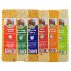 Wisconsin Cheese Blocks 위스콘신 치즈 블록 7oz(198g) 6종류, 1개, 198g